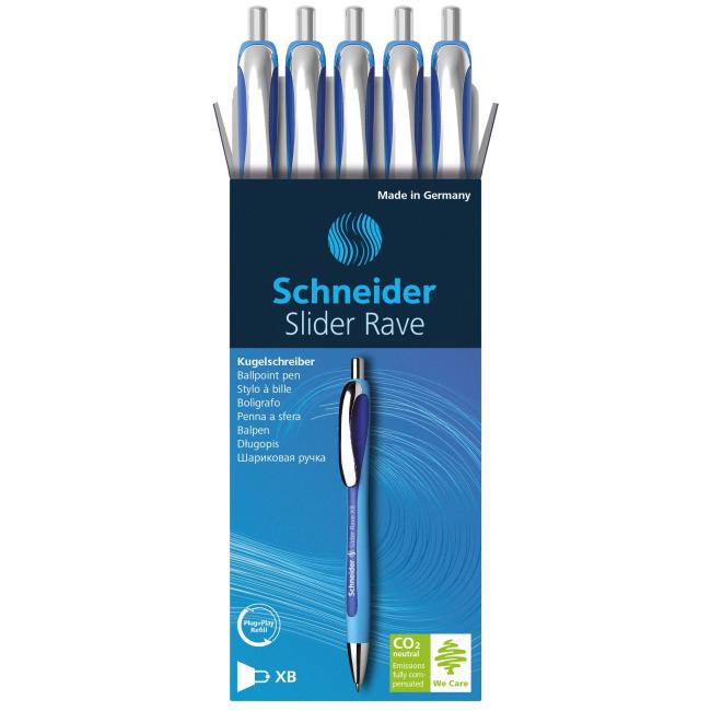 قلم جاف شنيدر سلايدر ريف اكس بي 1.0 مم - قطعه واحده 