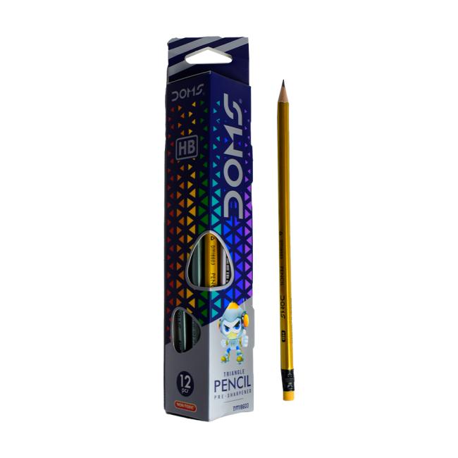 علبة اقلام رصاص ١٢ قلم k-max DOMS